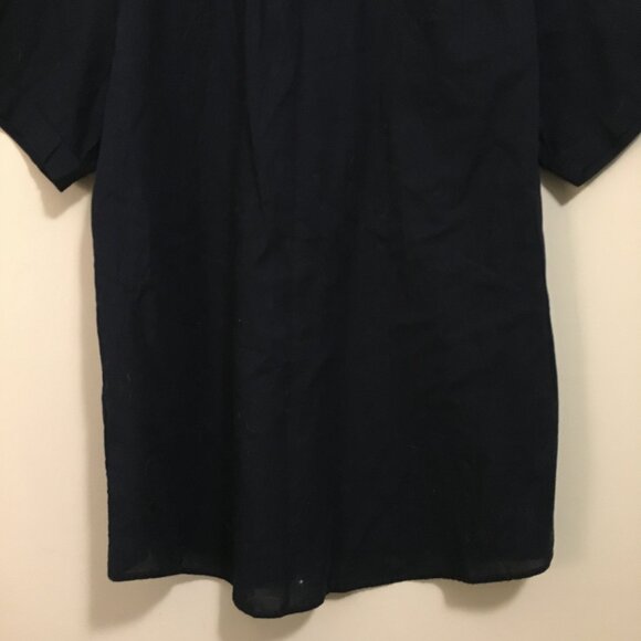 Izod Seaside Poplin 100% Cotton Button Down Shirt - Picture 8 of 15